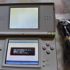 Nintendo　DSLite　ホワイト　USG-001　ACア...