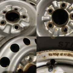 【YK G075 175/80R15】スタッドレス【パジェロミニ 純正ホイール スチールホイール 15インチ 5J5HPCD114.3】　(MTG461)クレジットカード QRコード決済可能