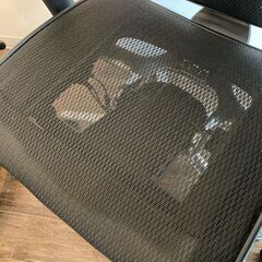 【美品】エルゴヒューマン Enjoy オフィスチェア ブラック（ヘッドレスト付き）EJ-HAM / EJ-HBM　在宅ワーク　椅子