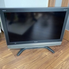 【お譲り先決定致しました】シャープ 液晶カラーテレビ  37型 ...