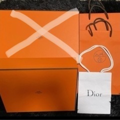 Hermes（エルメス）、Dior（ディオール）　空箱、ショッパ...