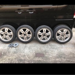 軽自動車　１５インチ　タイヤホイールセット 軽自動車 15インチホィール セット 4穴 165/55/15