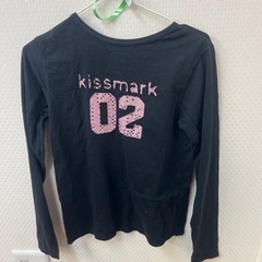 キスマーク　Kiss mark 長Tシャツ　Lサイズ