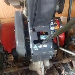 修理必要です!　ヤンマー耕運機