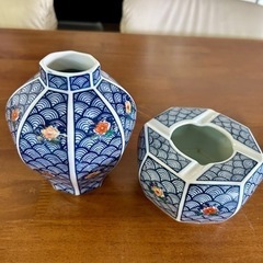 ⭐︎花瓶、灰皿セット⭐︎陶器
