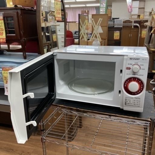 S770 ⭐ SHARP 電子レンジ 700Ｗ RE-T3-W6 18年製 ⭐ 動作確認済