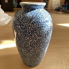 【お譲り先決定】花瓶　高さ26cm  美濃焼 龍峯窯 