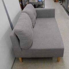 2人掛けソファ オットマン付き グレー系 ファブリック 布 灰色系 2人掛け 二人掛け ソファ 札幌 西野店 2人掛けソファ オットマン付き グレー系 ファブリック 布 灰色系 2人