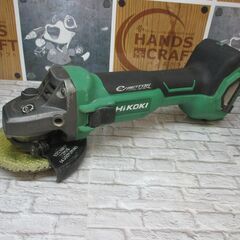 ハイコーキ HIKOKI G3610DAXP ディスクグラインダ 中古品 36V バッテリー×1 充電器 ハンドル付 【ハンズクラフト宜野湾店】