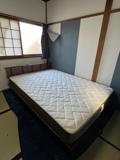 【関西圏住みの方に】ダブルベッド「グリッド ダブルエクセレンスセット 」