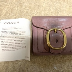 COACH 二つ折り財布