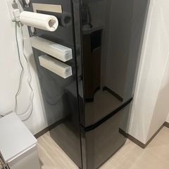 【ネット決済】三菱電機　冷蔵庫　黒色　