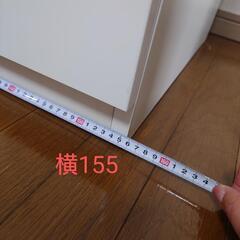 食器棚 白 お引き取りできる方