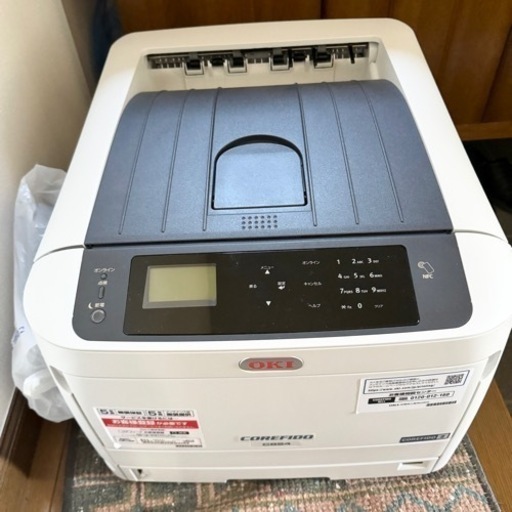 OKI A3カラーLEDプリンタ COREFIDO2 26PPM スタンダードモデルC824dn