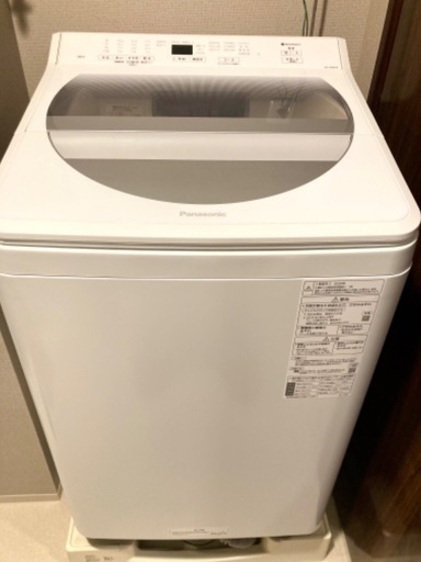 Panasonic 洗濯機 NA-FA80H8 2020年式 8kg