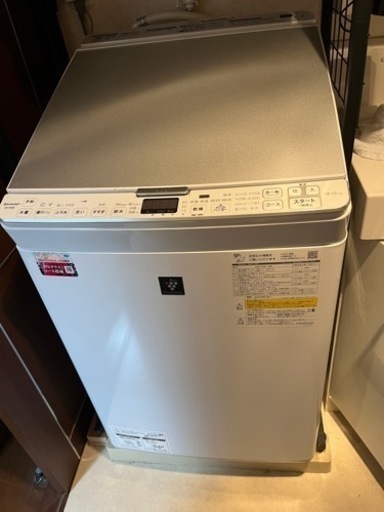 ◎美品SHARP 縦型洗濯乾燥機 ES-PX8F シャープ