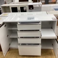 KA-93【新入荷　アウトレット】メビウス　キッチンカウンター　白