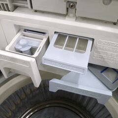 洗濯乾燥機 9.0kg 2011年製 SHARP ES-TX900-W ホワイト系 ヒーター乾燥 プラズマクラスター搭載 タテ型 家電 洗濯機 乾燥機 9kg シャープ 苫小牧西店