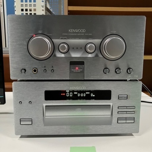 中古美品　KENWOOD プリメインアンプ システムコンポ