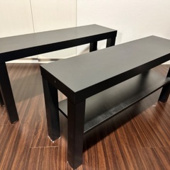 【IKEA テレビ台】LACK ×2台