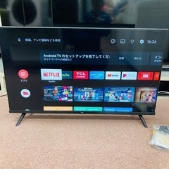 ☆爆安 極美品☆ 2022年製 TCL 40S5200B スマートテレビ 40型