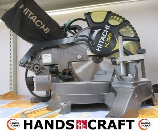 日立　HITACHI　FC10FA　卓上マルノコ　中古品　255mm　【ハンズクラフト宜野湾店】