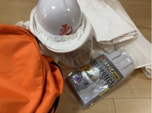 蜂　防護服セット　ラプターpro 蜂の巣駆除