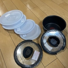 『新品未使用』T-fal  バタフライガラス蓋　シールリッド　鍋