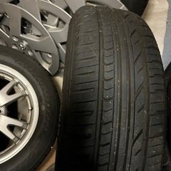 30プリウス　純正ホイール　タイヤ9分山