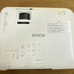 EPSON プロジェクター EB-S04 照射17時間 リモコンあり 投影動作確認済 