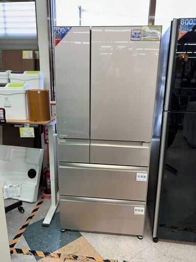 MITSUBISHI/700L冷蔵庫/2019年式/MR-WX70C-F11626