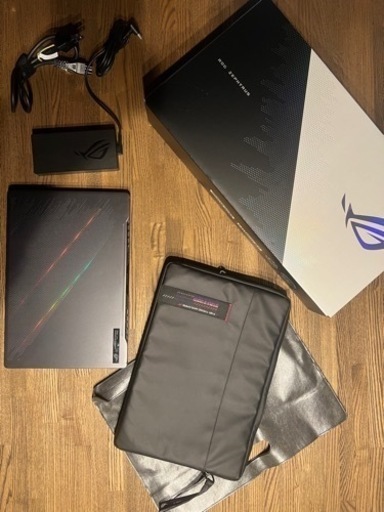 ASUS エイスース ゲーミングノートパソコン ROG Zephyrus G14 エクリプスグレー AMD Ryzen 9 SSD512GB メモリ16GB RTX3060 おまけ付