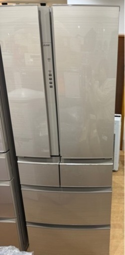 MITSUBISHI 2017年製 461L 6ドア 冷蔵庫 MR-RX46A-F1 0501-20