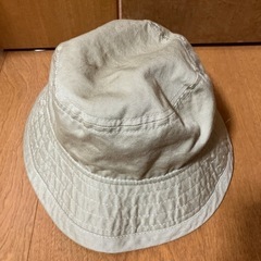 帽子ベージュ　５６cm  日本製