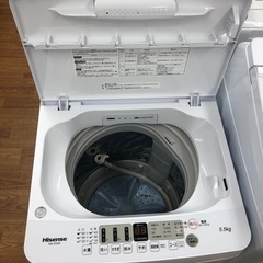 安心の一年保証付き！【Hisense】全自動洗濯機お売りします！
