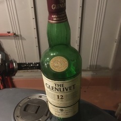 スコッチ　Glenrivet グレンリベット　空瓶