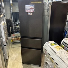 冷蔵庫 375L 2020年製 AQUA AQR-SV38JL(S) チタニウムシルバー 4ドア 