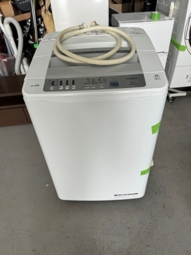 HITACHI 全自動電気洗濯機 8kg 2019年 NW-R803 ホワイト 縦型洗濯機