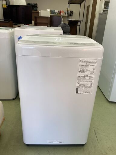 【リサイクルショップ　ピカソ　小松原】★分解洗浄済み★ 2021年製 パナソニック Panasonic 5kg 全自動洗濯機 NA-F50B15★0555★