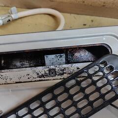 J310☆グリル内使用感☆Rinnai☆都市ガスコンロ☆水無し片面焼き