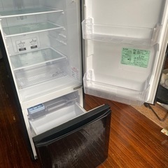福岡市内配送設置無料　146L/MITSUBISHI/三菱/MR-P15EC-KK/ブラック/霜取り不要