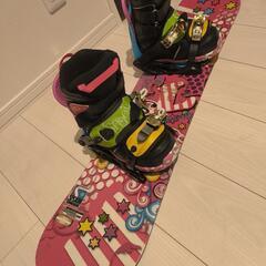 スノボー　スノーボード　キッズ　4点セット　サイズアウトの為