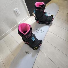 スノボー　スノーボード　3点セット　レディース　初心者