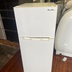 福岡市内配送無料　2019年式　冷蔵庫 Grand Line 2ドア冷凍/冷蔵庫 118L ARM-118L02WH