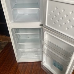 福岡市内配送無料　2019年式　冷蔵庫 Grand Line 2ドア冷凍/冷蔵庫 118L ARM-118L02WH