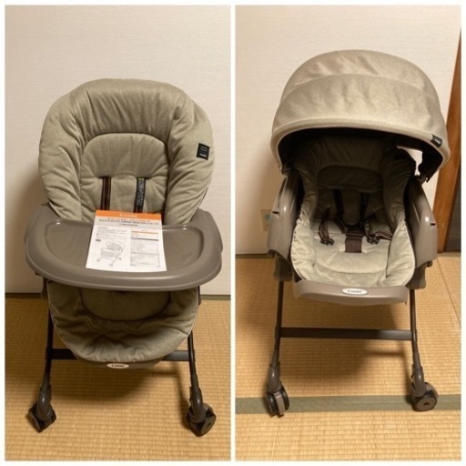 美品✨️Combi ハイローチェア ネムリラ AUTO SWING BEDi  EGシリーズ