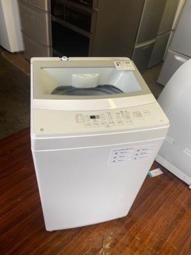 福岡市内配送設置無料　2022年式　ニトリの6.0kg全自動洗濯機 「NTR60」