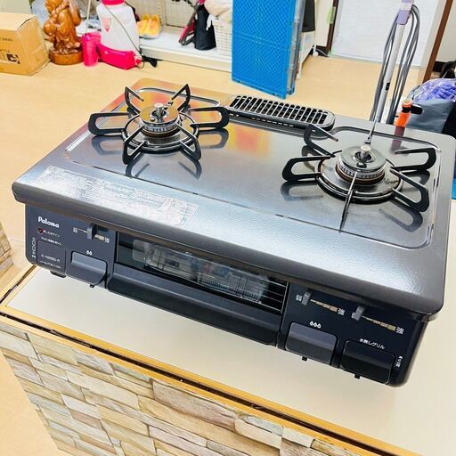 パロマ/PAROMA ガステーブル IC-N86BS-R 2018年製 LPガス用