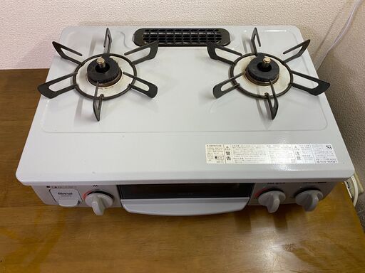 リンナイ ガスコンロ LP プロパンガス用 KG35NGR 2022年製 動作確認 