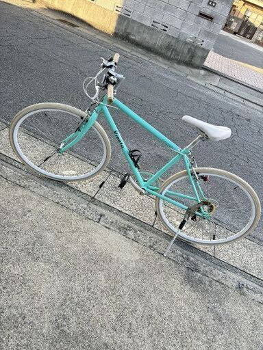 【引き取り限定】 ANIMATO アニマート Viento ヴィエント 28インチ クロスバイク 自転車 シルバー USED 中古